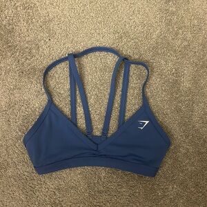Blue Gymshark Women's Sports Bra